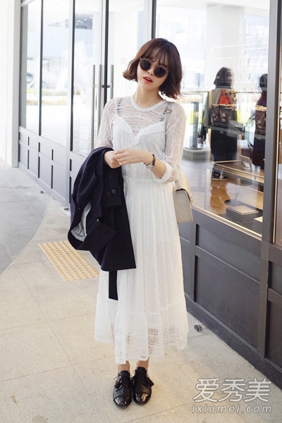 2015新款连衣裙 白色穿出仙女范