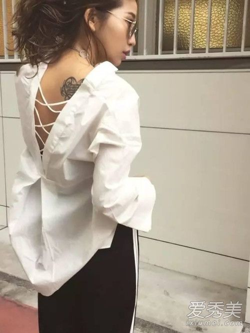 2017年夏装搭配图片 女生露背装怎么搭配好看