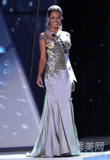 2012美国小姐选美赛 佳丽性感泳装登场