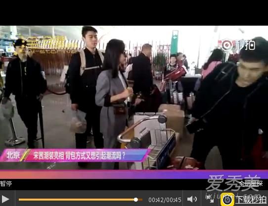 宋茜机场被怼 宋茜手机壳是什么牌子 宋茜手机壳多少钱