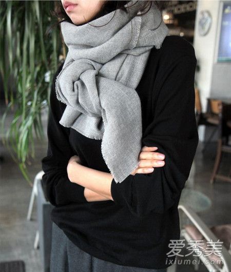 围巾搭配图片 保暖时尚全靠它 围巾的系法