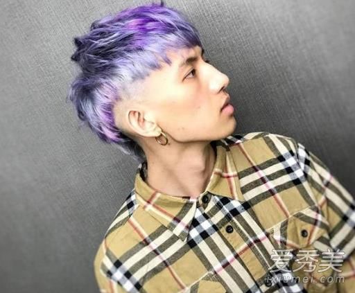 2018流行男发型颜色 什么男生适合染发