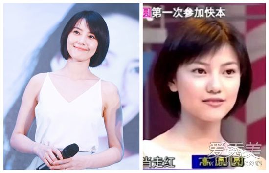 高圆圆2018新发型图片 39岁的她剪短发嫩回19岁！