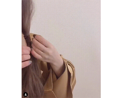 怎么用丝带扎头发不散 丝带扎丸子头的视频