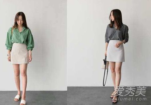 H形搭配技巧H形夏装搭配