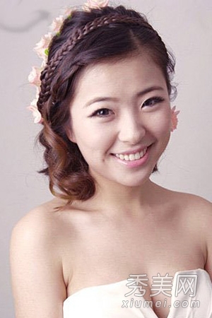 2012唯美新娘发型 专属于你的婚礼靓发型