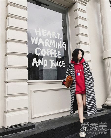 卫衣+外套是今年冬天的最佳搭配