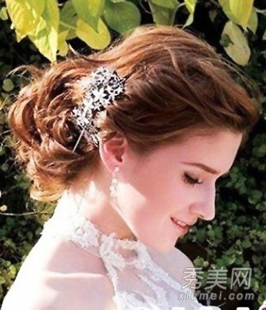 2012唯美新娘發型 專屬於你的婚禮靚發型