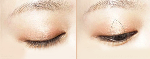 韩国单眼皮女生怎么画眼妆？