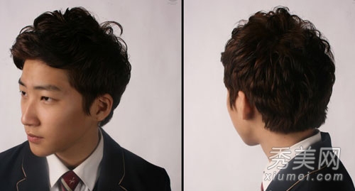 男学生发型设计 4款阳光学院风男生发型