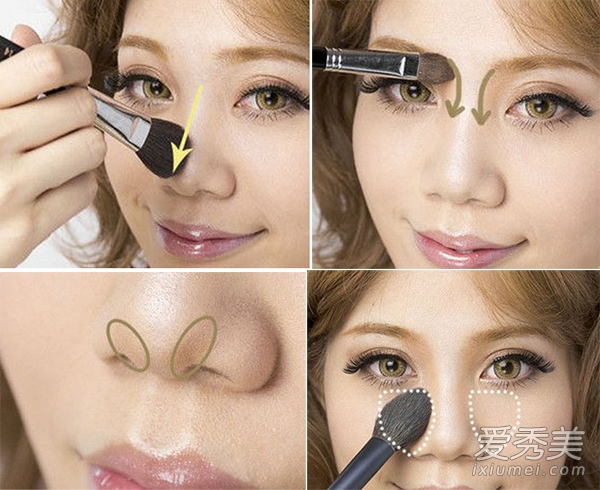 微整形化妆术：单眼皮+塌鼻子怎么化妆？