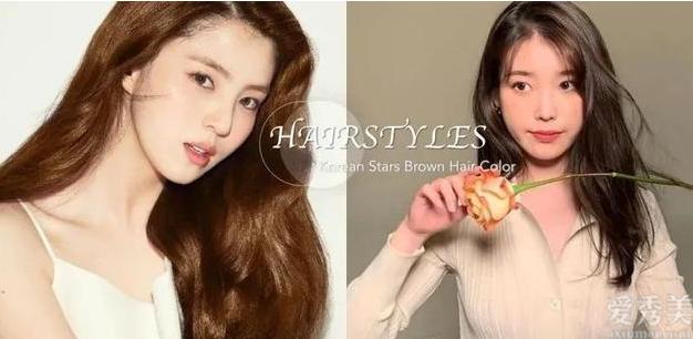 韩国明星棕色系发色样本强烈推荐！韩素希的发色人气值爆满，染完立刻白三阶