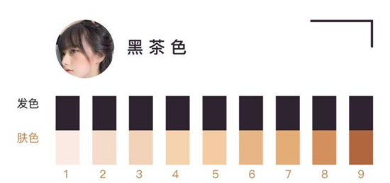 灰调黑茶色是什么颜色 2019年秋季最显脸白头发颜色排行榜