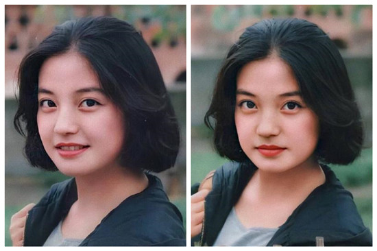 青春真有张不老的脸！21年前的赵薇和21后的赵薇对比照变化的就只有年龄