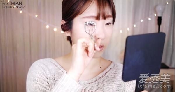韓式單眼皮眼妝 圖解安昭熙單眼皮眼線的畫法