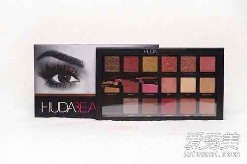 Huda Beauty眼影盤色號 Huda Beauty眼影盤畫法步驟