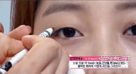 韩国化妆师亲授 单眼皮化妆技巧
