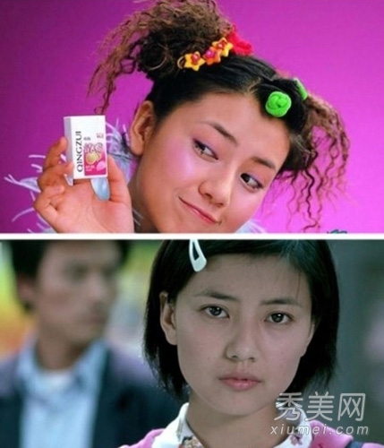 女星早期出道照 天生美OR后天妆扮？