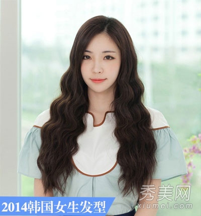 2014年韩国女生发型 17款长发最流行