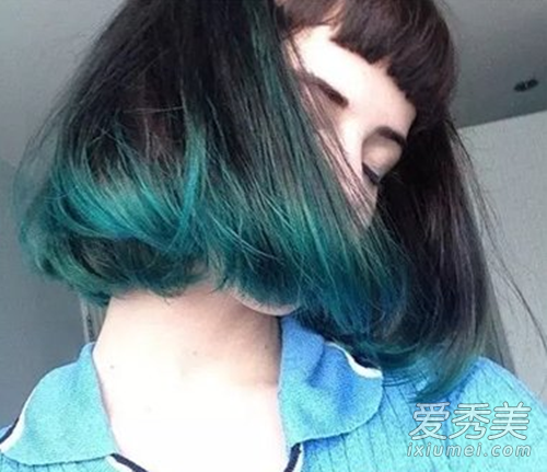 黑色染什么颜色裙摆色 裙摆染发颜色搭配女