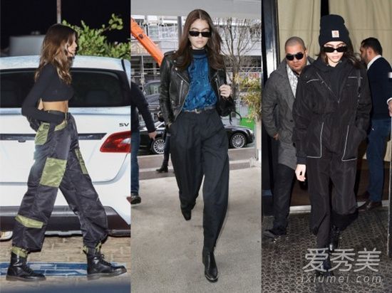 冬天宽松的裤子怎么配鞋子?英俊的马丁靴子,我们走吧!