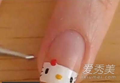 DIY美甲：2款Kitty美甲做法
