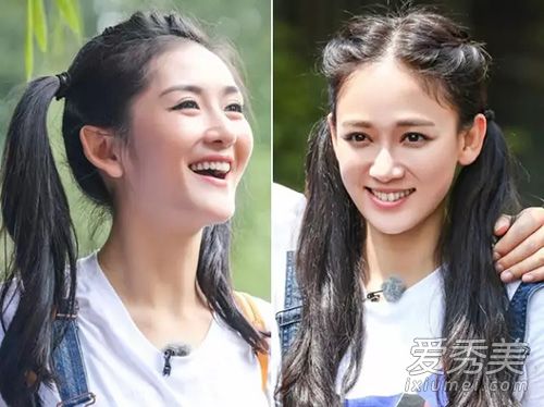 夏天头发怎么扎好看 女明星发型2017
