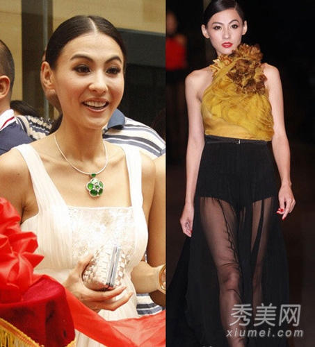 女明星失敗妝容 妖媚濃妝毀掉小清新