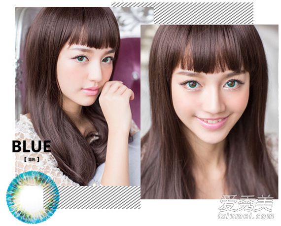 2016最新美瞳款式 变身混血小魔女 2016美瞳款式