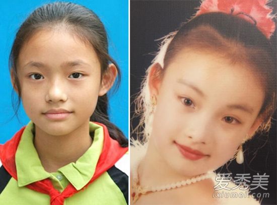 冯绍峰眼光变差了！林允绿豆眼蒜头鼻不及倪妮 林允旧照有点丑