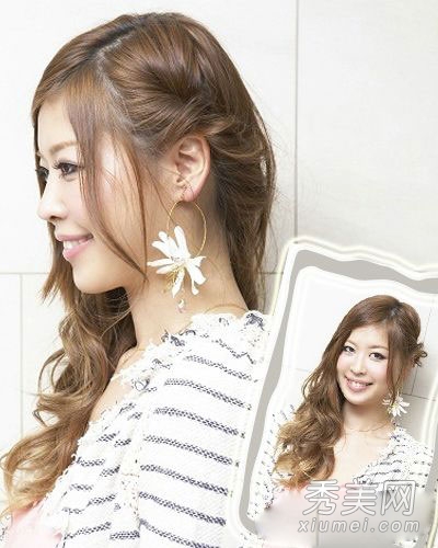 韩式最新扎发图片 时尚女孩专属设计