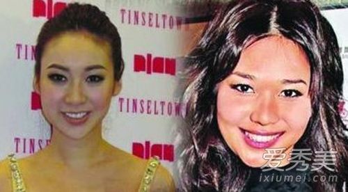 女星容貌变迁 尚雯婕锥脸庄思敏变妖怪 明星整容前后照