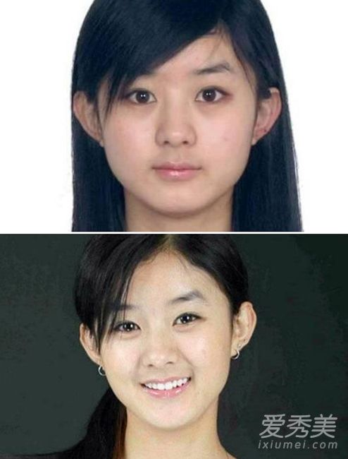 颜值低+不整容 赵丽颖靠造型逆袭变美（图） 赵丽颖今昔对比