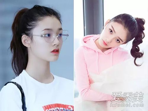 夏天头发怎么扎好看 女明星发型2017