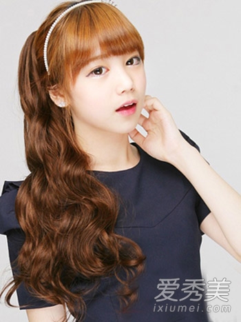 9款好看齐刘海发型 韩式风格甜美减龄