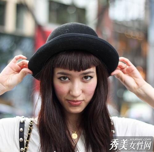 初秋街拍日本美女最新发型