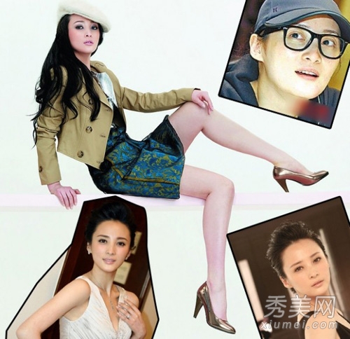明星素颜美丑两极化 刘诗诗景甜也上榜