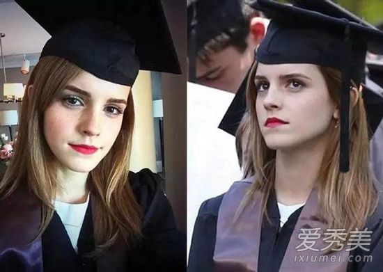 艾玛沃森允儿毕业照那么美 跟她们学毕业妆容 如何化妆