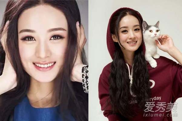 Baby赵丽颖黎姿 酒窝&梨涡谁更美？