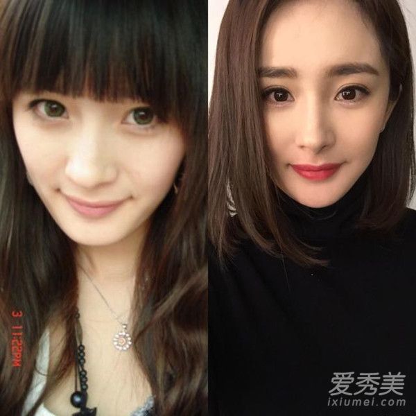 盘点女星出道早期照片 杨幂赵丽颖变化不大柳岩认不出 明星旧照对比