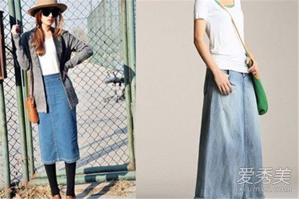 这种牛仔服装搭配恰到好处。