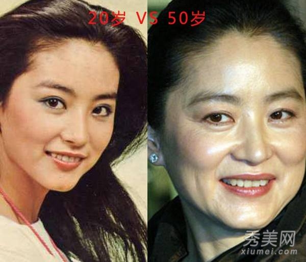 美人迟暮玉女变少妇 6位女神容貌差距大