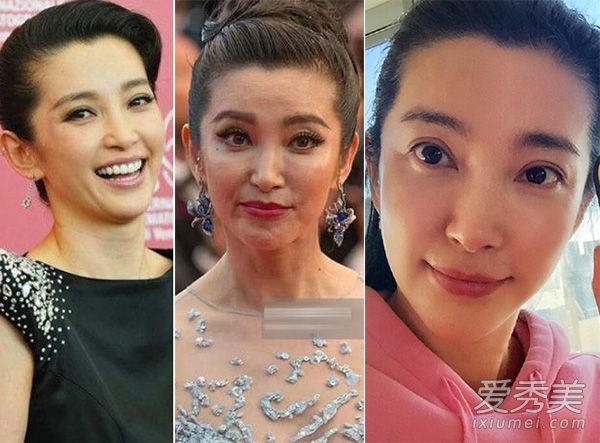 中国最美5张脸 台前幕后好似两个人（图） 最美女明星