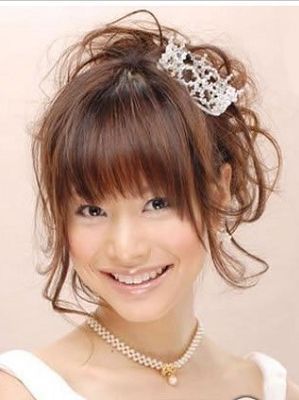 日系新娘发型 打造完美婚礼女主角