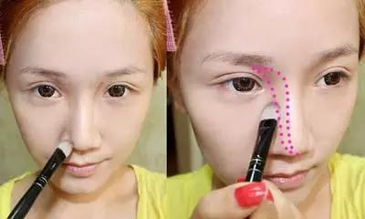 怎么化妆像混血儿？ 真人示范日系混血妆画法 混血妆画法
