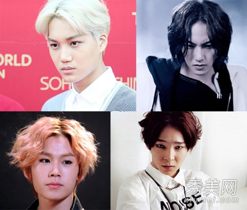 韩国男星都在追 中分发型成时尚新潮流