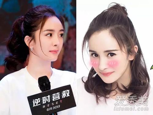 夏天头发怎么扎好看 女明星发型2017