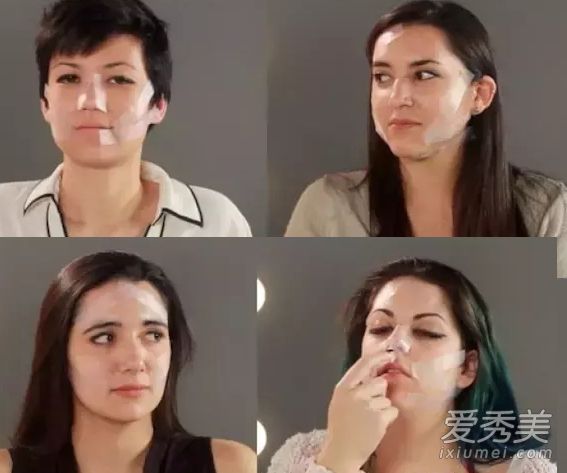 美妆达人教你快速打阴影 只需一个胶带 快速化妆技巧