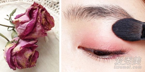 干燥玫瑰眼妆画法 打造楚楚动人明眸 眼妆的画法步骤