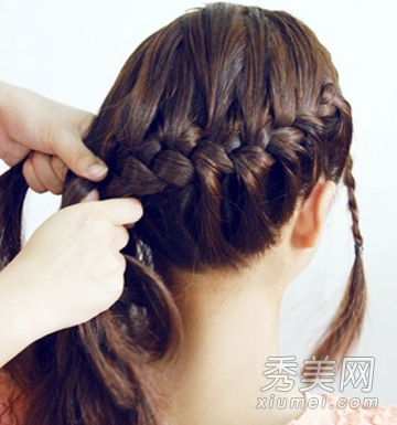 约会必备的公主盘发教程 瞬间就能迷倒他